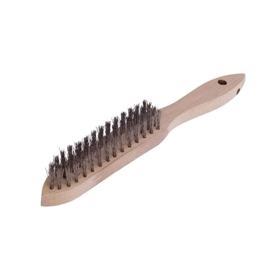 Hand Wire Brush – Steel, Stainless Steel and Brass Plated